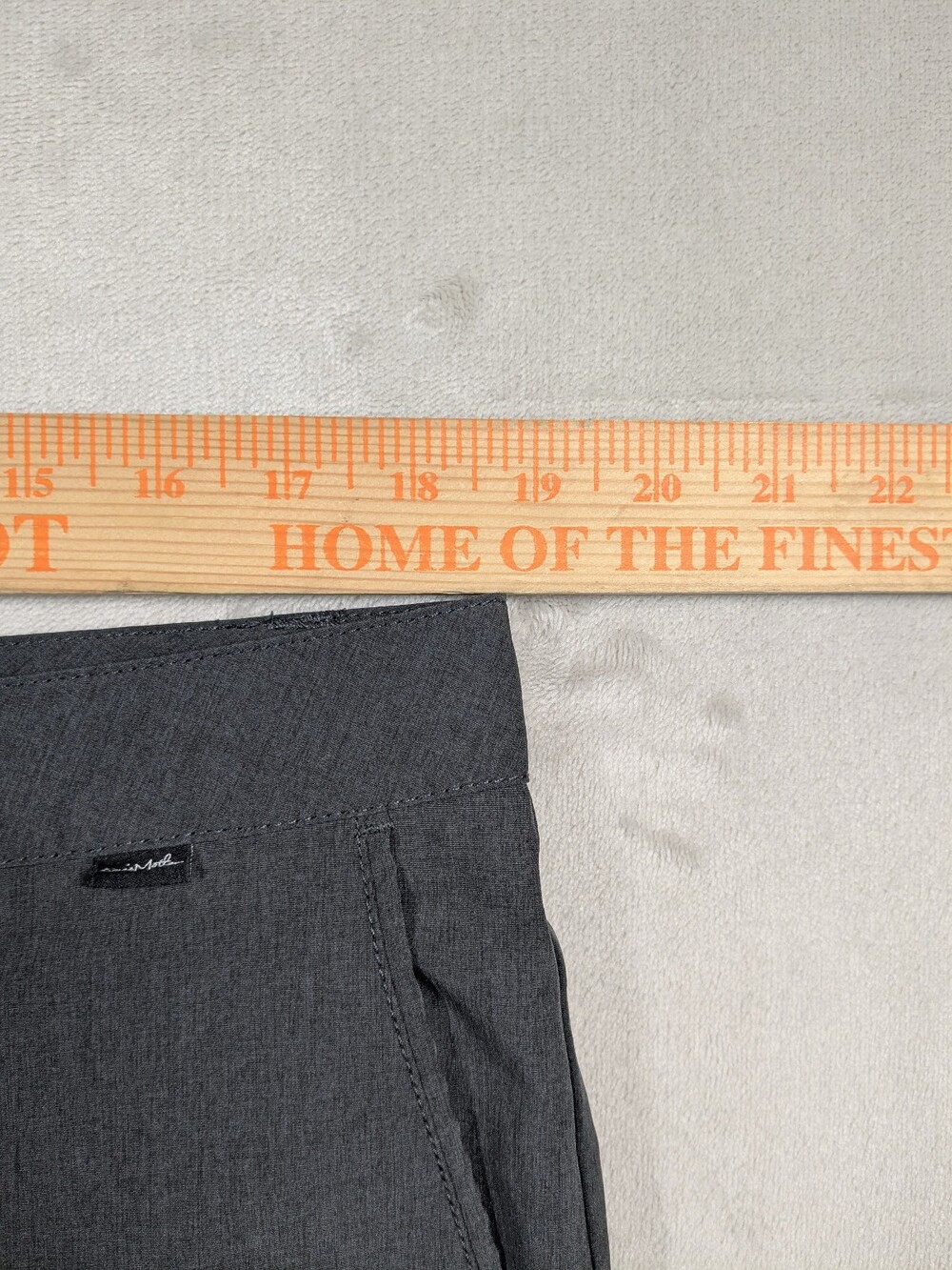 TravisMathew Golf Shorts Mens 36 Gray Heathered Performance Stretch Flat Front - Picture 3 of 11